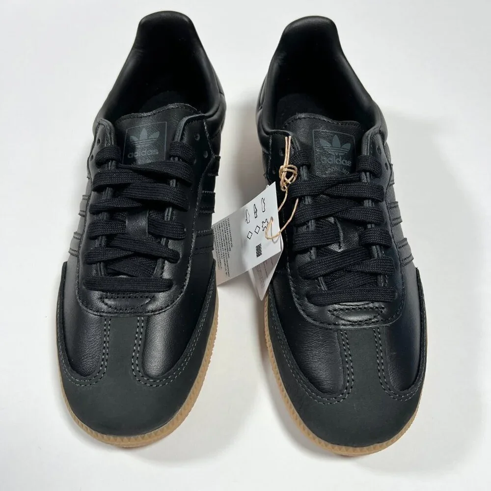 Adidas Women's Size 7.5 Samba OG Sneaker Shoes Core Black Carbon Gum